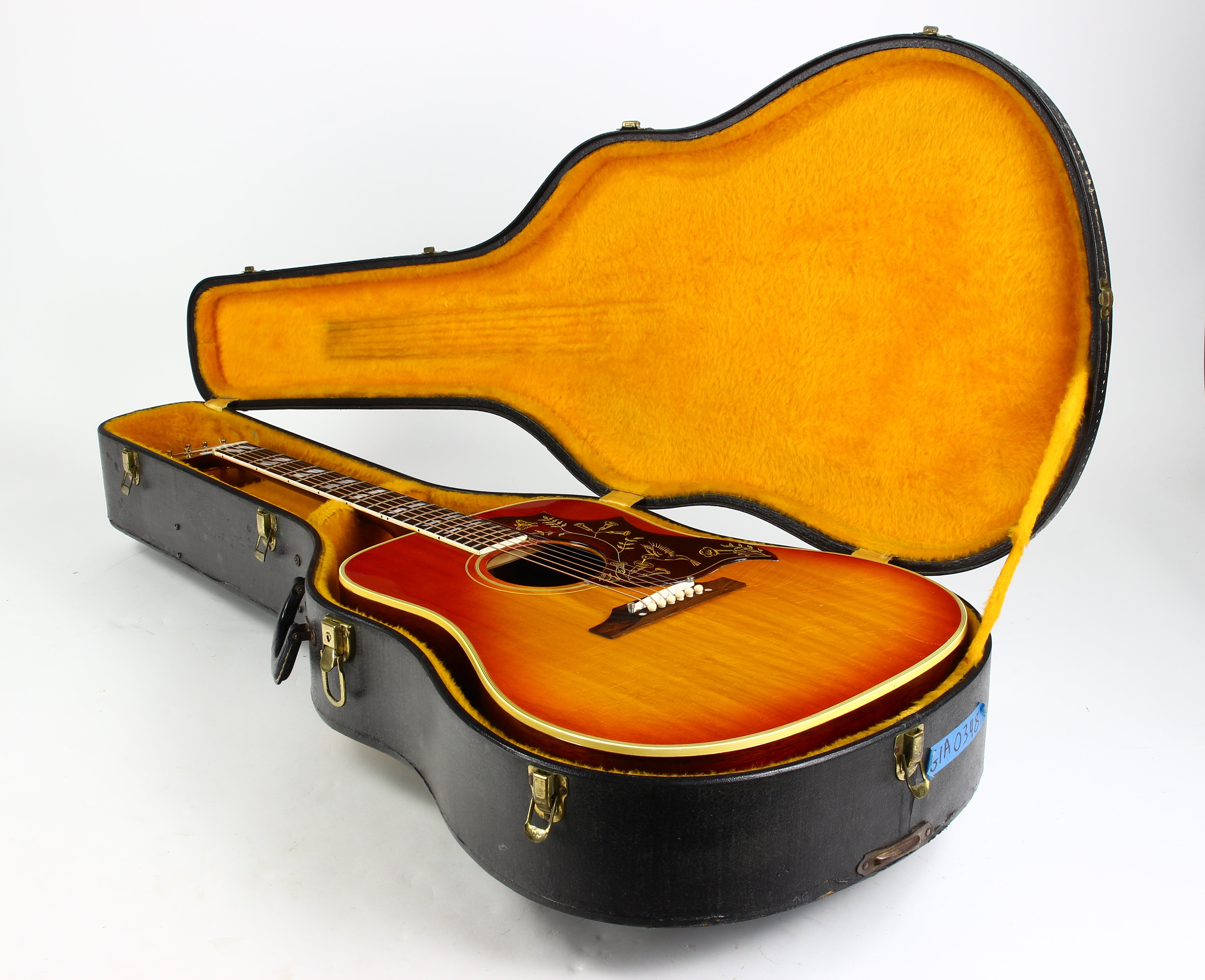 1964 Gibson Hummingbird Vintage Acoustic Guitar w Original Hard