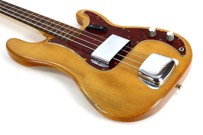 1964 Fender Precision Bass, Vintage '64 Pre-CBS | Spaghetti Logo, Natural Refin w Original Case!