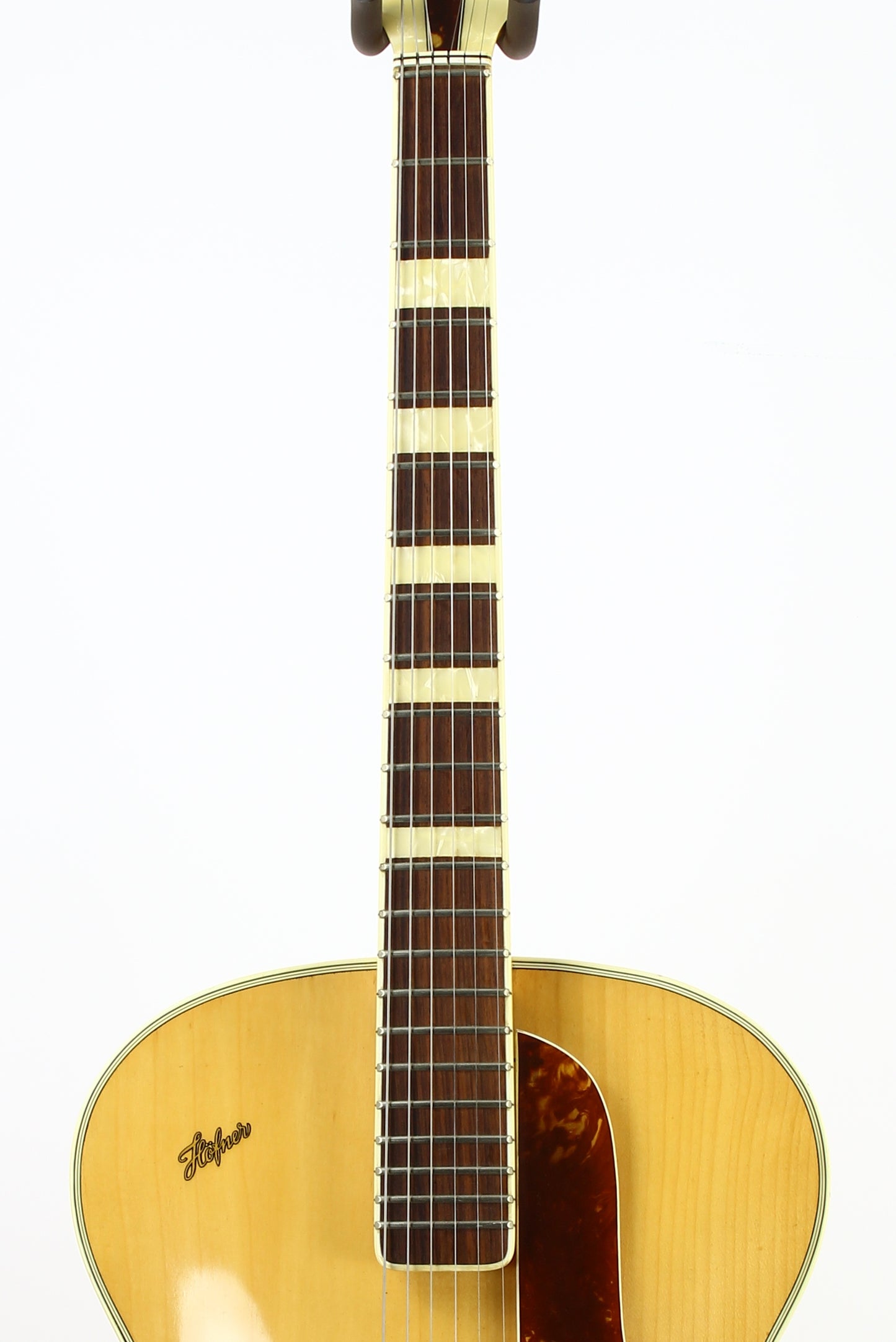 1958 Hofner 456 Archtop Guitar Natural Blonde | Highly Figured Maple