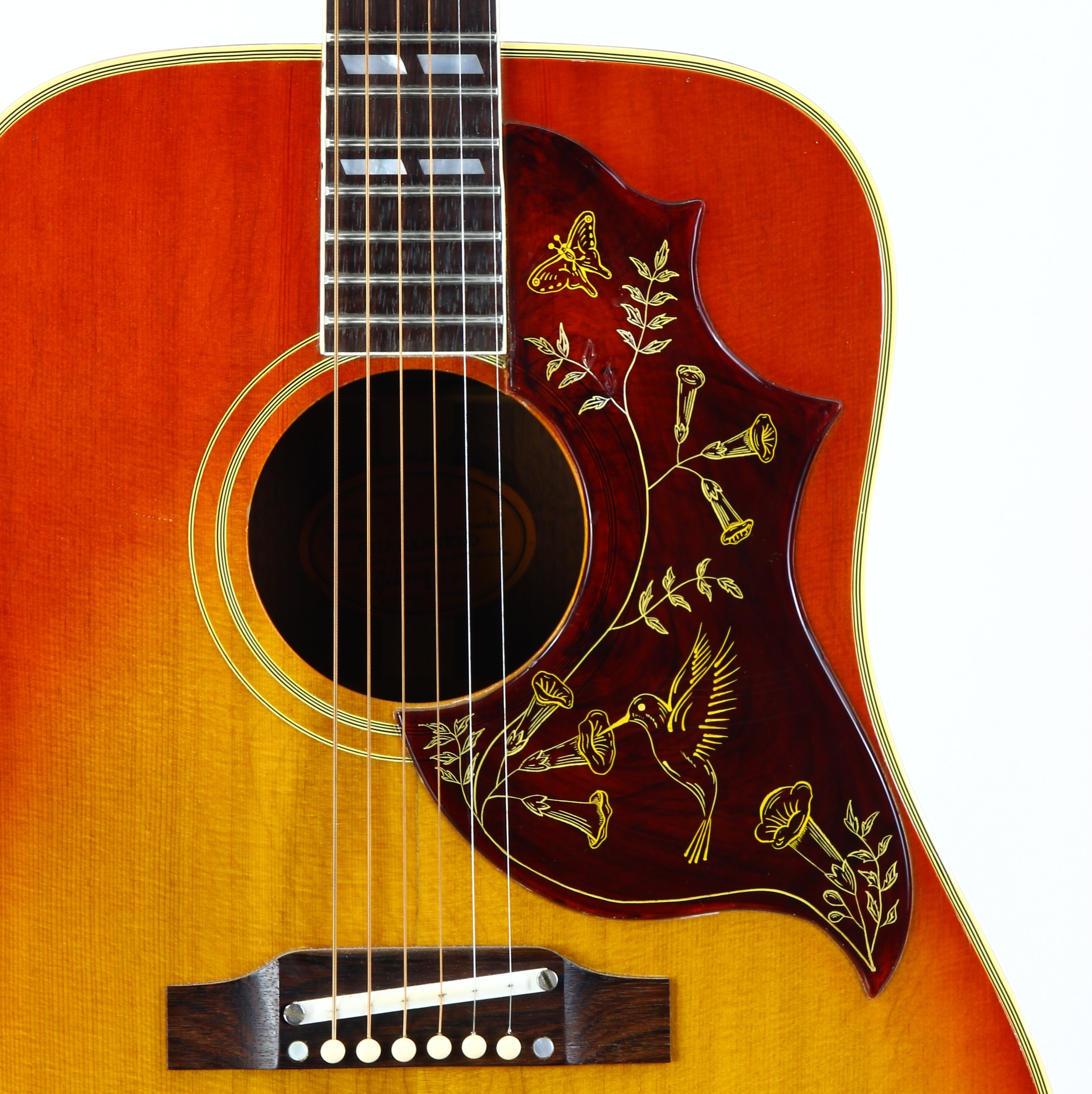 1964 Gibson Hummingbird Vintage Acoustic Guitar w Original Hard