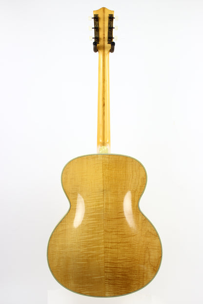 1958 Hofner 456 Archtop Guitar Natural Blonde | Highly Figured Maple