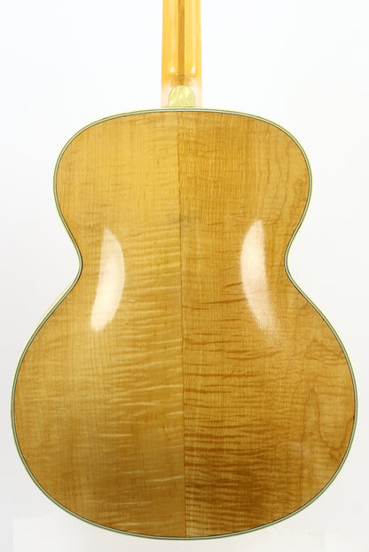 1958 Hofner 456 Archtop Guitar Natural Blonde | Highly Figured Maple