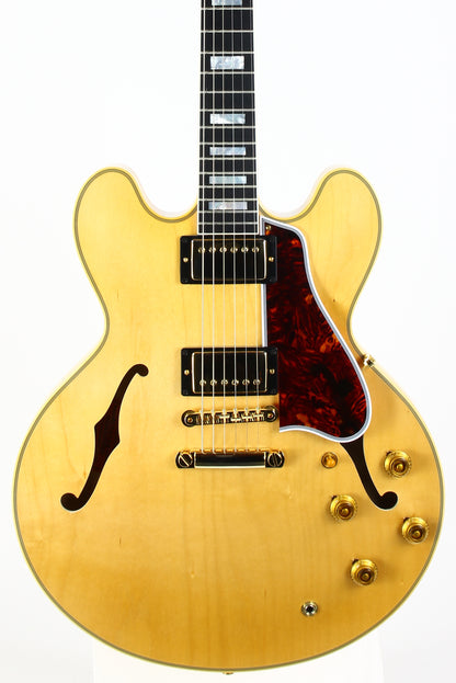 2025 Gibson Custom Shop 1959 Reissue ES-355 Vintage Natural VOS Blonde Stop Bar