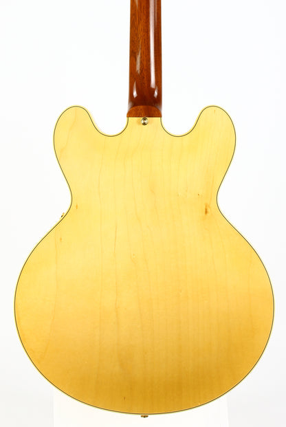 2025 Gibson Custom Shop 1959 Reissue ES-355 Vintage Natural VOS Blonde Stop Bar