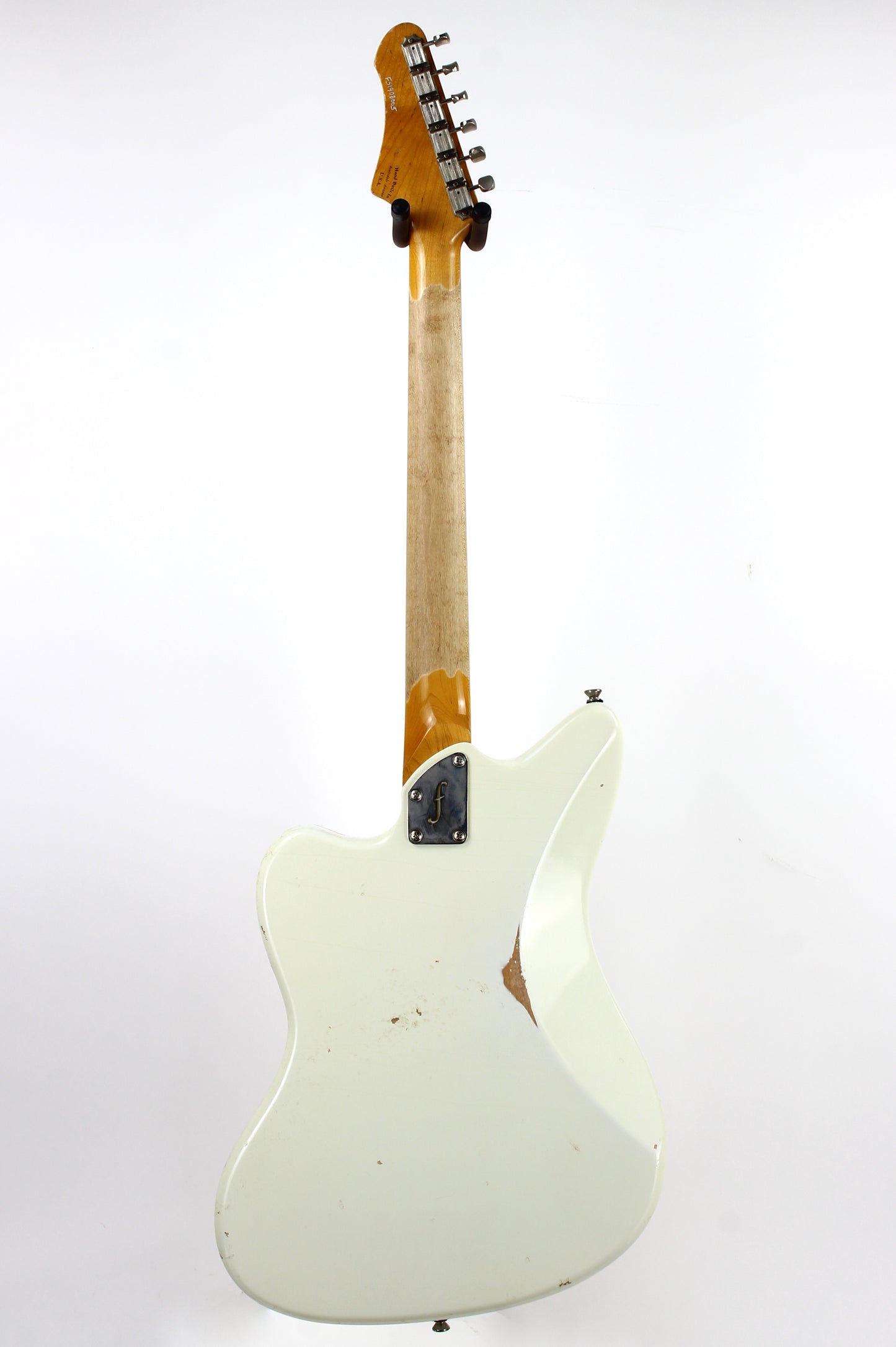 FANO Standard JM6 Aged Relic White | Matching Headstock, P90's