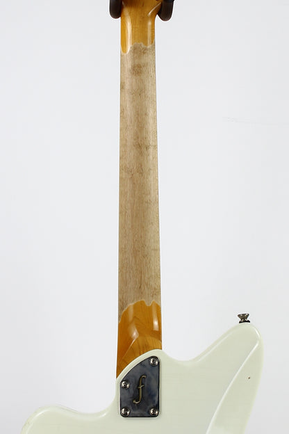 FANO Standard JM6 Aged Relic White | Matching Headstock, P90's