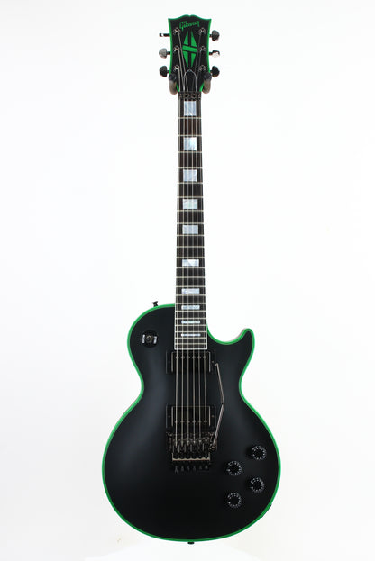 2024 Gibson Custom Shop Les Paul Axcess Custom GREEN WIDOW Satin Black