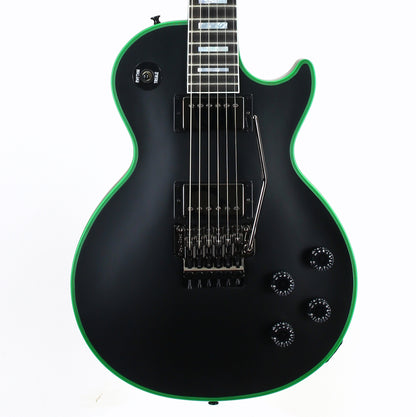 2024 Gibson Custom Shop Les Paul Access Custom GREEN WIDOW Satin Black