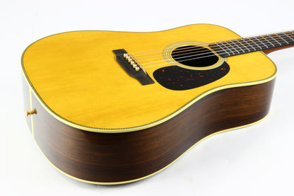 Martin Custom Shop BRAZILIAN ROSEWOOD Authentic D-28 1937 Stage 1 Aging CE-03BRZ Acoustic Guitar