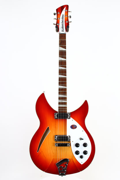 2020 Rickenbacker 360 WB DOUBLE CHECKERBOARD Bound | Aged Fireglo 1 of 30 Made!