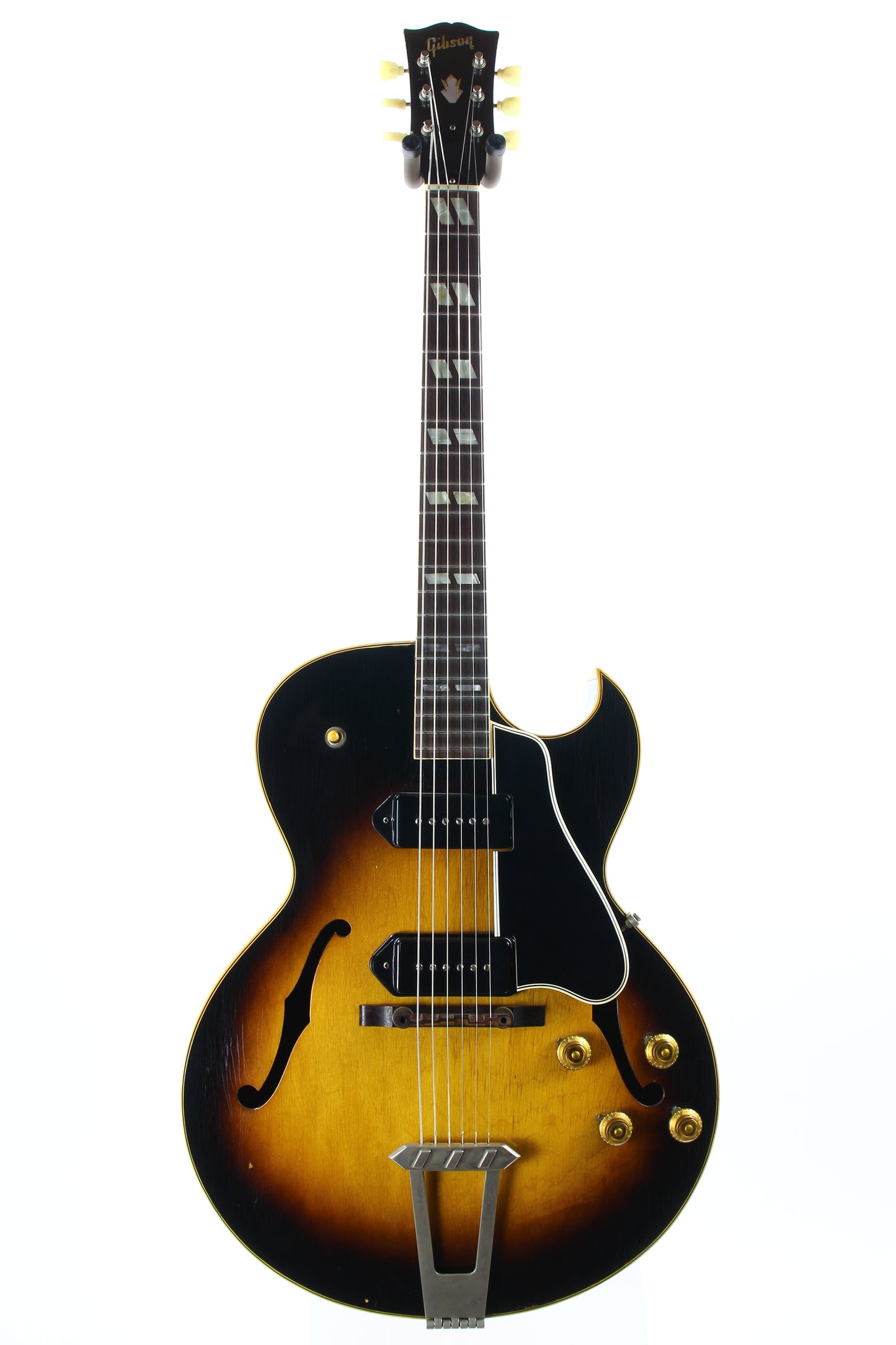 1955 Gibson ES-175D Sunburst Dual P90's - Vintage 1950's ES175, All-Original, No Breaks, Jazz Archtop