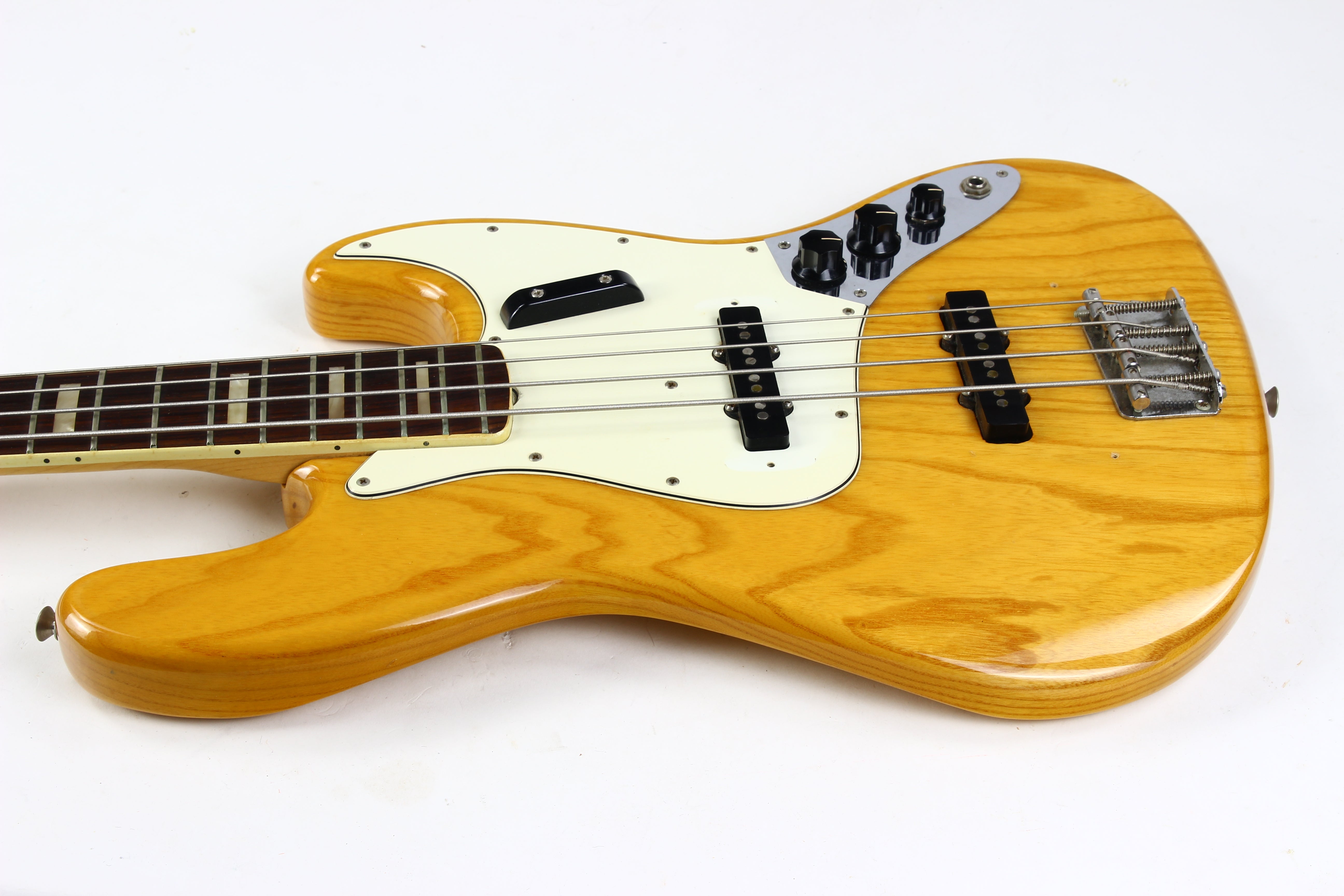 1973 Fender Jazz Bass Natural w Original Case, Rosewood Board 4