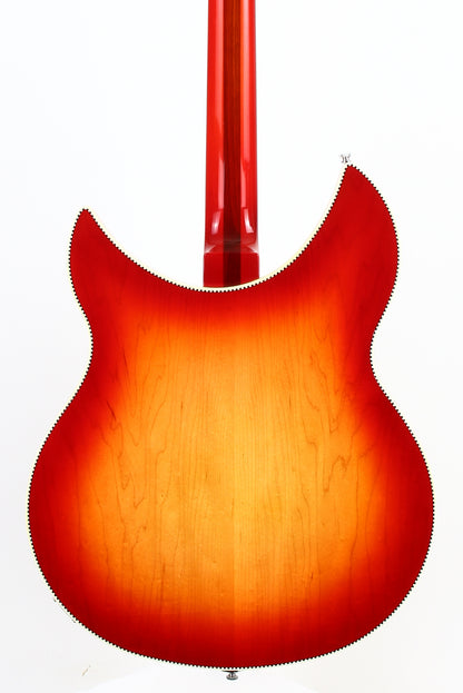 2020 Rickenbacker 360 WB DOUBLE CHECKERBOARD Bound | Aged Fireglo 1 of 30 Made!