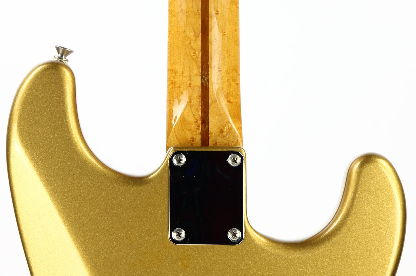 1991 Fender Custom Shop MASTERBUILT JW Black 1950's Stratocaster Reissue Electric Guitar | Aztec Gold, Lefty Strung Righty! j w
