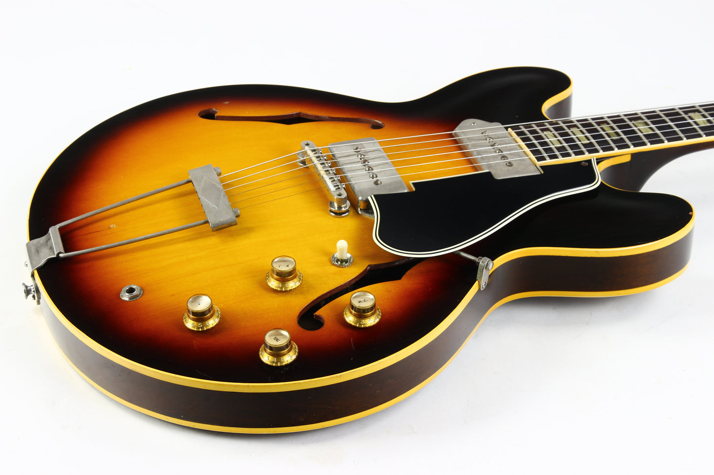 1963 Gibson ES-330TD Sunburst Vintage Guitar w Original Lifton Hardshell Case