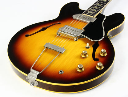 1963 Gibson ES-330TD Sunburst Vintage Guitar w Original Lifton Hardshell Case