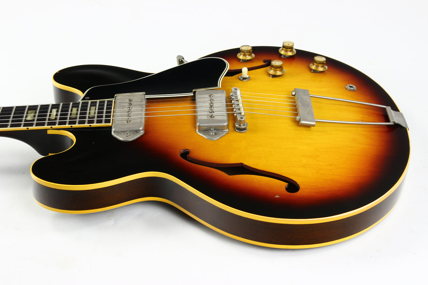 1963 Gibson ES-330TD Sunburst Vintage Guitar w Original Lifton Hardshell Case