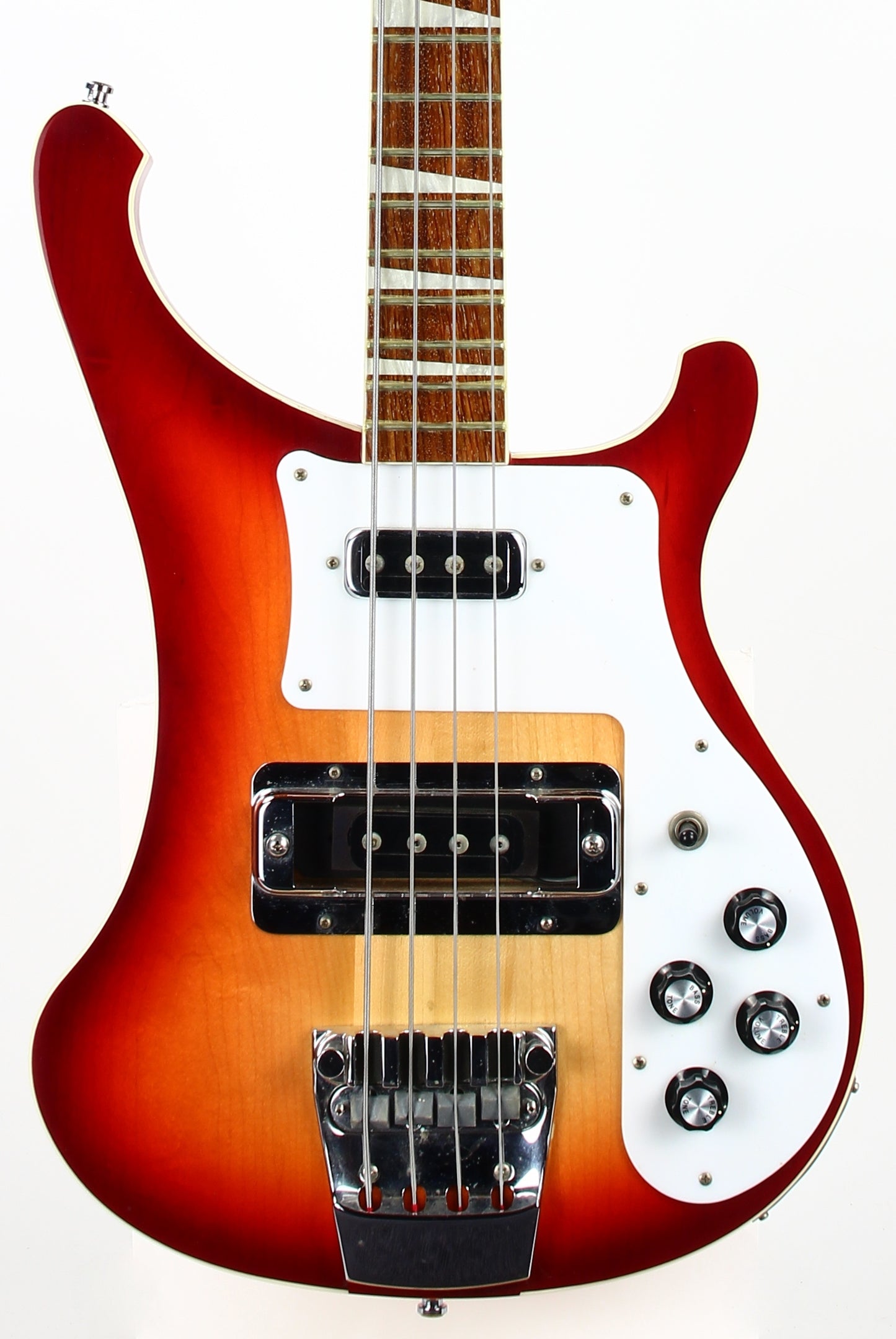 2010 Rickenbacker 4003 FG Electric Bass Guitar Fireglo - Triangle Inlays w/ Original Case 4000 Series 4001