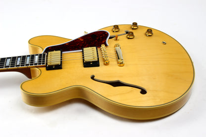 2025 Gibson Custom Shop 1959 Reissue ES-355 Vintage Natural VOS Blonde Stop Bar