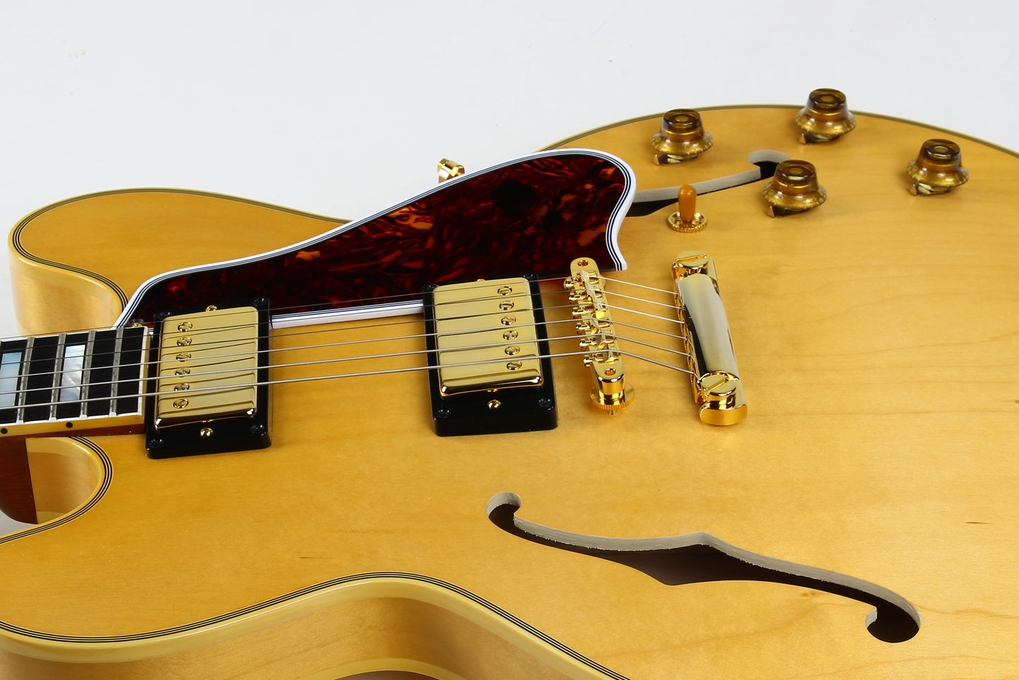 2025 Gibson Custom Shop 1959 Reissue ES-355 Vintage Natural VOS Blonde Stop Bar