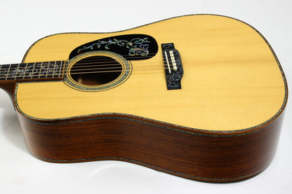 Martin Custom Shop D-45 TREE OF LIFE Cocobolo  Adirondack VTS w Paua Pearl