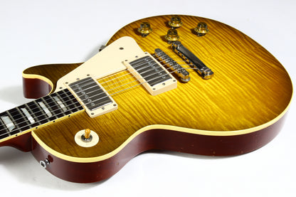 1959 Gibson Les Paul BRAZILIAN ROSEWOOD Reissue HISTORIC MAKEOVERS RDS Aged 1958 HM Green Lemon Deluxe