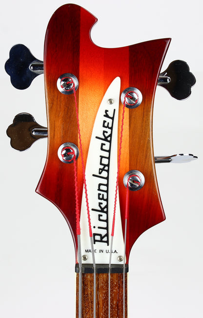 2010 Rickenbacker 4003 FG Electric Bass Guitar Fireglo - Triangle Inlays w/ Original Case 4000 Series 4001