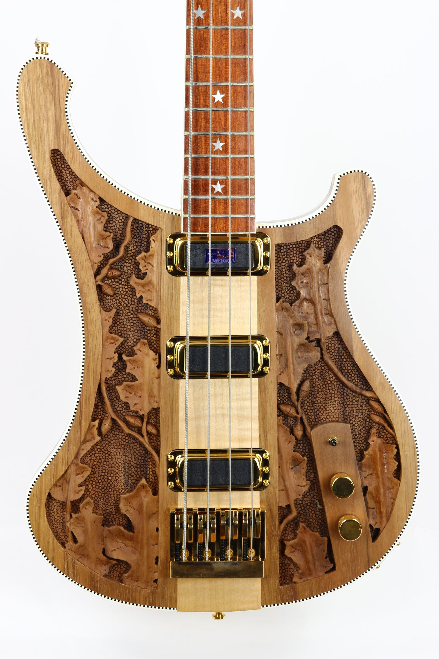 Front of body picture of Rickenbacker 4004LK Lemmy Kilmister Bass