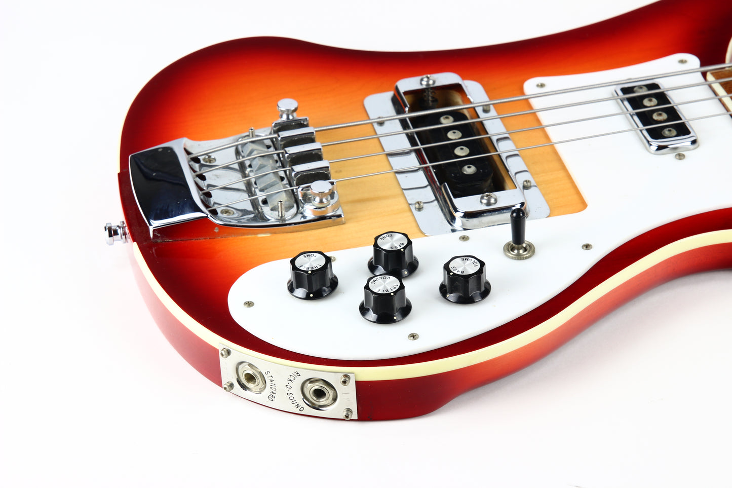 2010 Rickenbacker 4003 FG Electric Bass Guitar Fireglo - Triangle Inlays w/ Original Case 4000 Series 4001