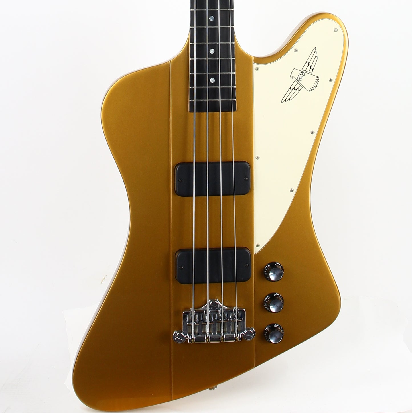 2004 Gibson Custom Shop Thunderbird IV Bass | ALL-GOLD, Ebony Board, Rare!