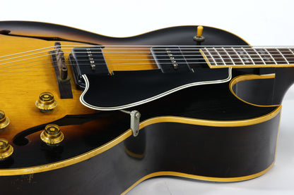 1955 Gibson ES-175D Sunburst Dual P90's - Vintage 1950's ES175, All-Original, No Breaks, Jazz Archtop