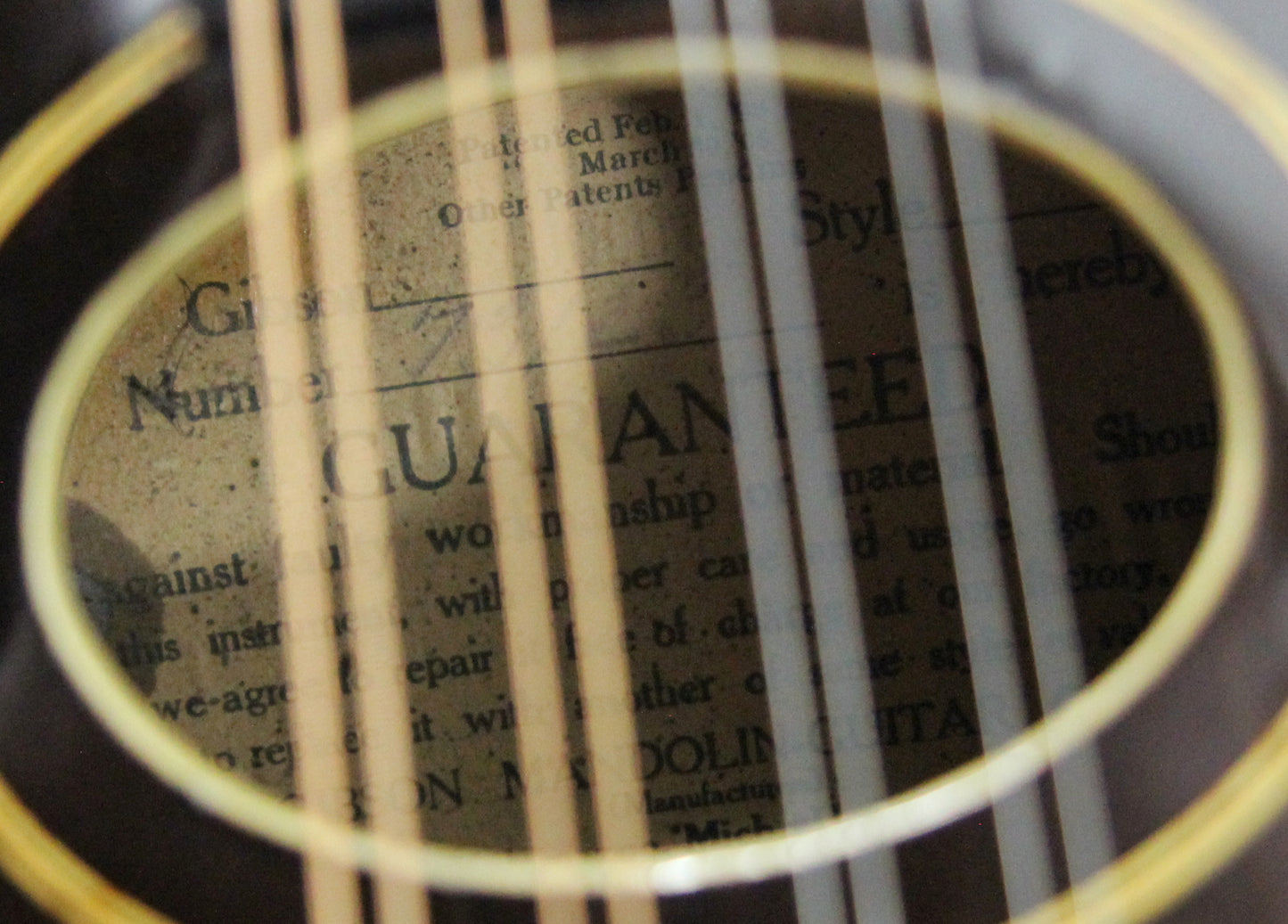 Lloyd Loar Era! 1923 Gibson Style A Mandolin Snakehead - Truss Rod, Excellent Sounding Example