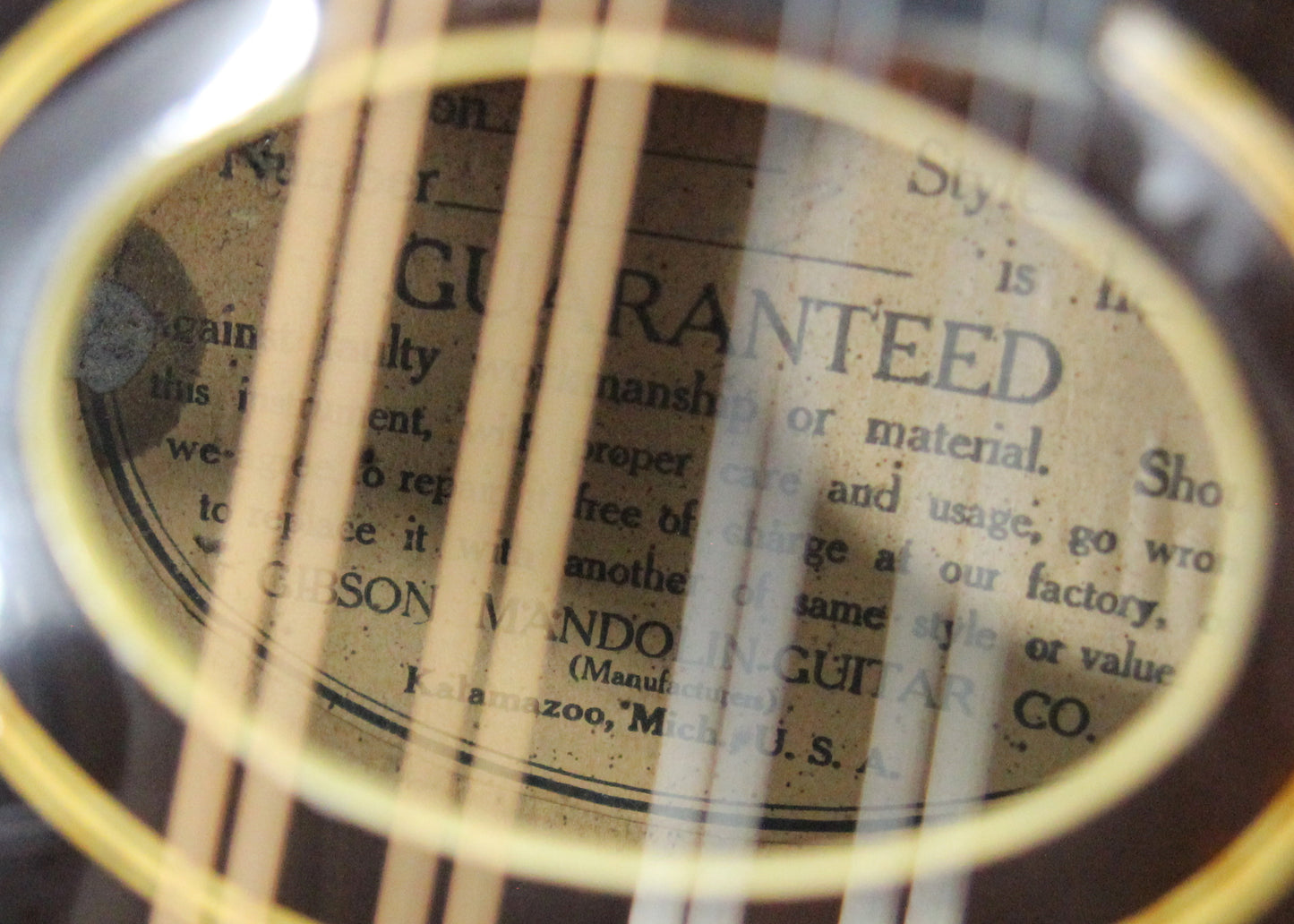 Lloyd Loar Era! 1923 Gibson Style A Mandolin Snakehead - Truss Rod, Excellent Sounding Example