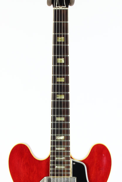 1963 Gibson ES-330TDC Cherry FACTORY BIGSBY w Original Hard Case Exceptionally Clean Vintage Guitar!