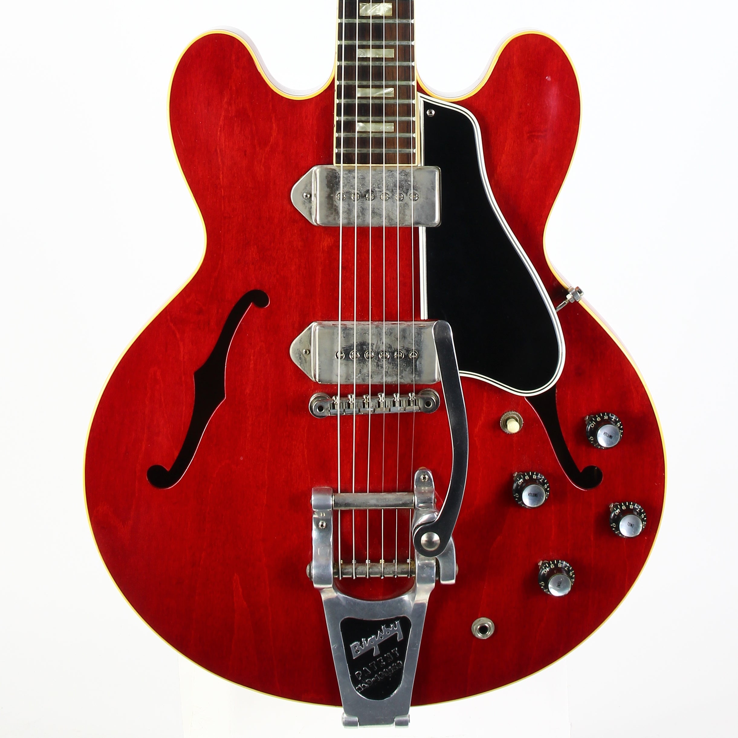 1963 Gibson ES-330TDC Cherry FACTORY BIGSBY w Original Hard Case
