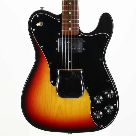1974 Fender Telecaster Custom Sunburst Vintage Original Guitar w Case Tags CLEAN