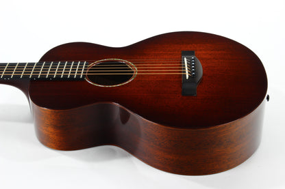 2019 Santa Cruz Custom Firefly All Mahogany Full Body Sunburst - 1929, Abalone Rosette, Small Body Acoustic!