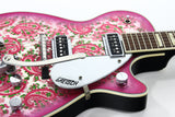 Gretsch BRAZILIAN ROSEWOOD Custom Shop USA MASTERBUILT 1957 Duo Jet 6128 Pink Paisley RELIC G6128CS Stephen Stern!