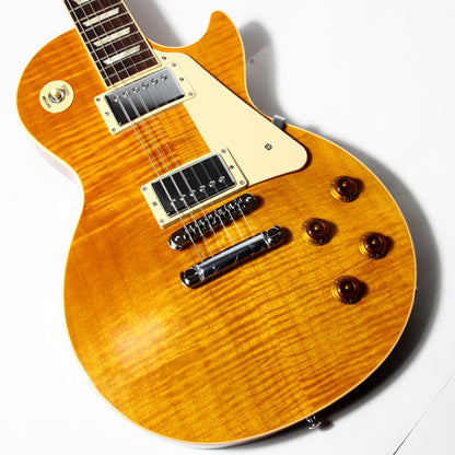 2013 Gibson Les Paul Standard Plus FLAMETOP Translucent AMBER - Near Mint w/ Original Case!