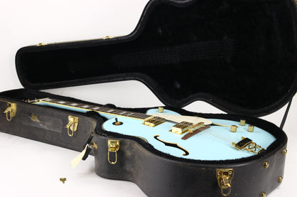 Waterstone Cumulus Baby Blue Archtop Electric Guitar MIK