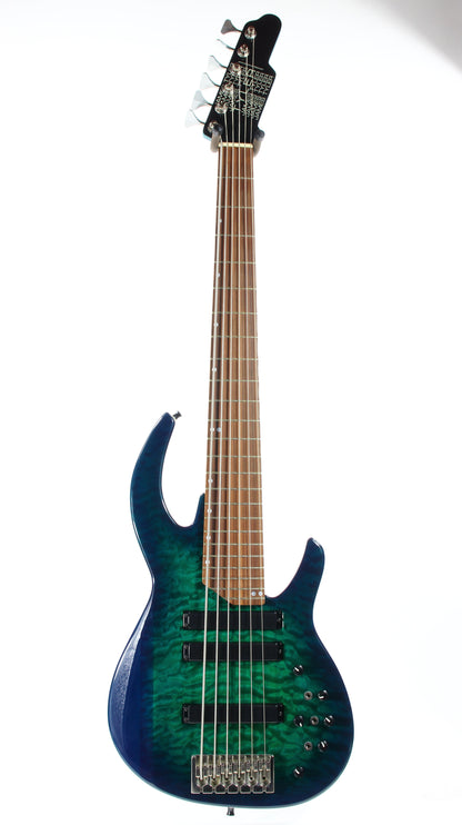 MINT 1999 James Tyler Custom Shop USA 6-String F# Bass Guitar - 36" Scale, F Sharp, Demeter Preamp, RARE BASS!