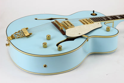 Waterstone Cumulus Baby Blue Archtop Electric Guitar MIK