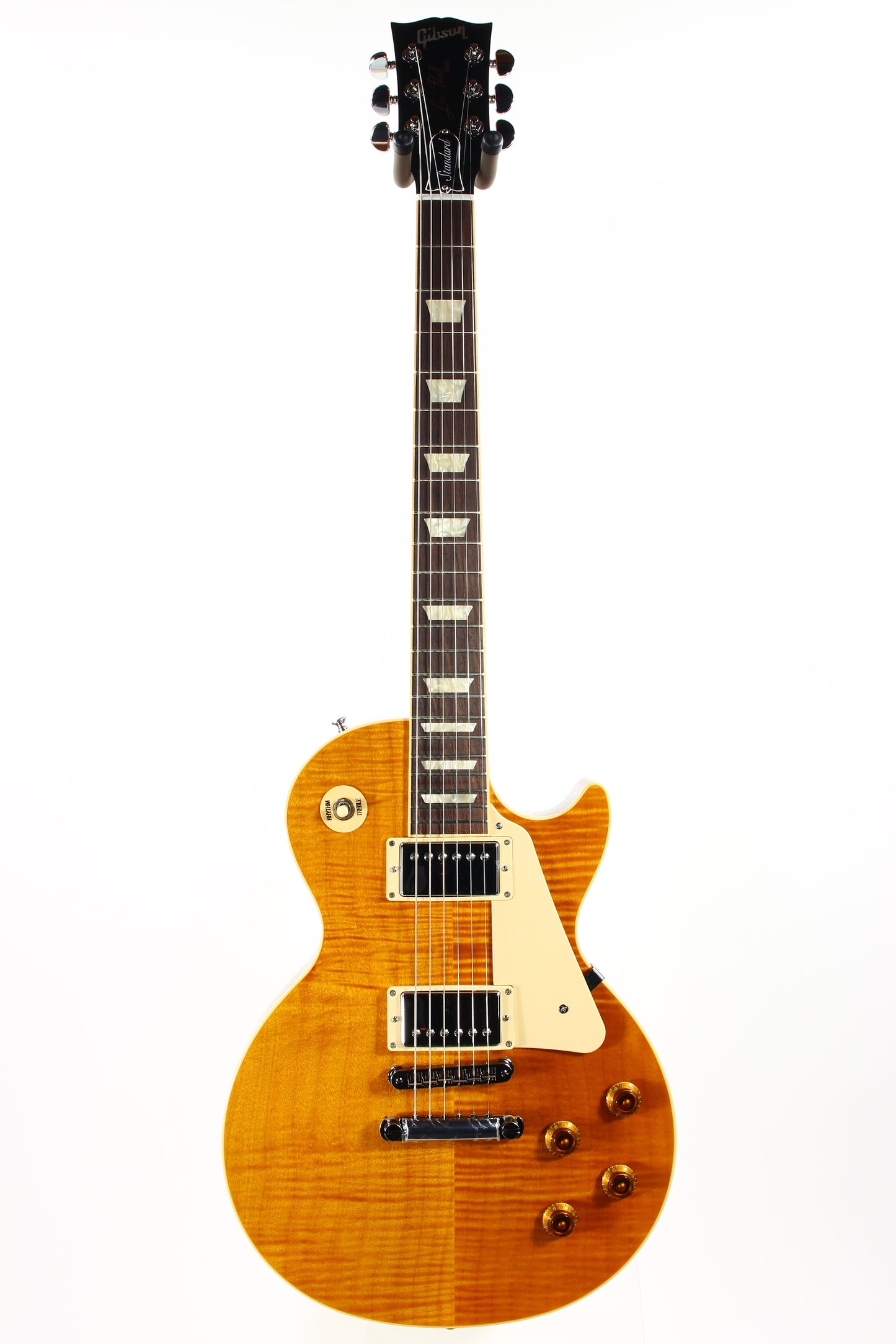 2013 Gibson Les Paul Standard Plus FLAMETOP Translucent AMBER - Near Mint w/ Original Case!