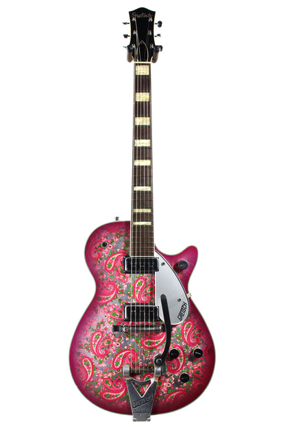 Gretsch BRAZILIAN ROSEWOOD Custom Shop USA MASTERBUILT 1957 Duo Jet 6128 Pink Paisley RELIC G6128CS Stephen Stern!