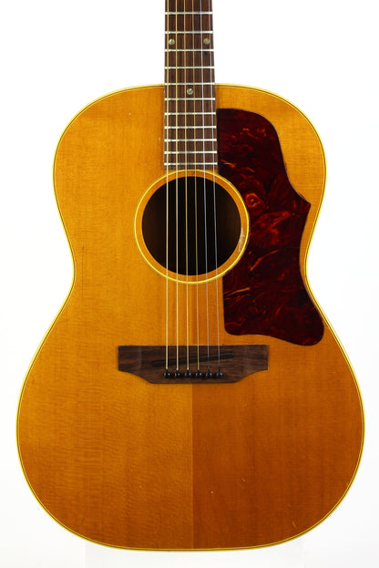 1966 Gibson B-25 N Natural Small Body Acoustic Guitar PROJECT w Original Chipboard Case