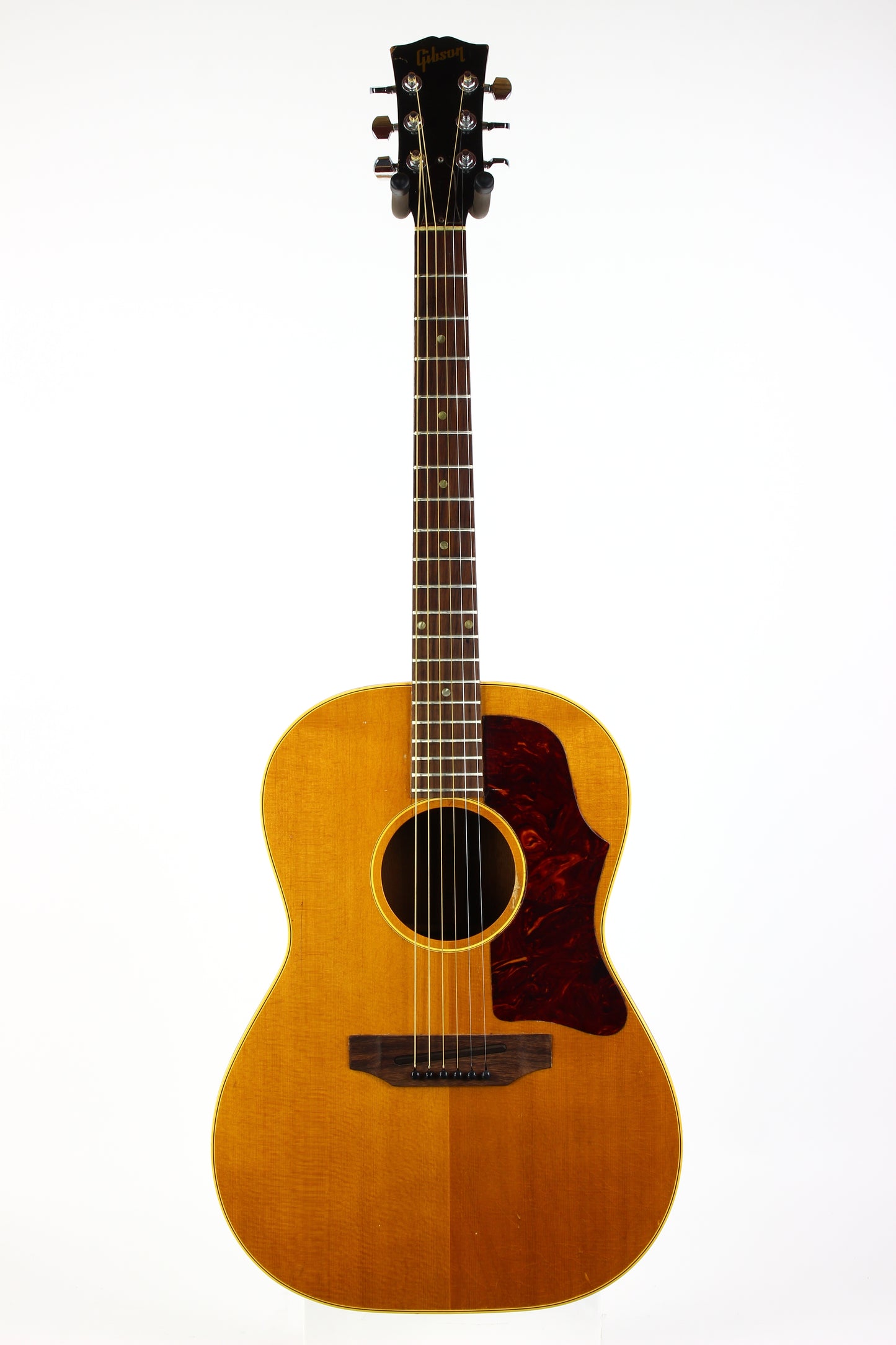 1966 Gibson B-25 N Natural Small Body Acoustic Guitar PROJECT w Original Chipboard Case