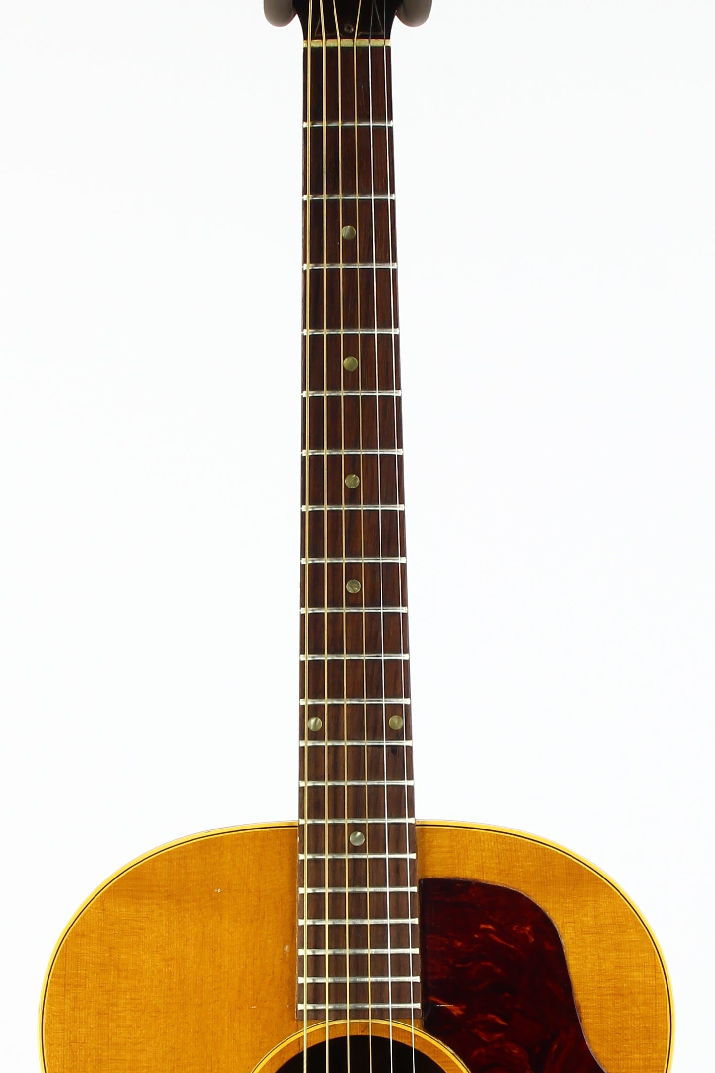1966 Gibson B-25 N Natural Small Body Acoustic Guitar PROJECT w Original Chipboard Case