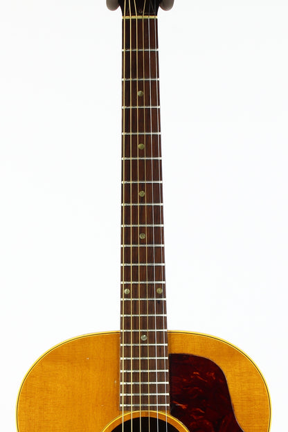 1966 Gibson B-25 N Natural Small Body Acoustic Guitar PROJECT w Original Chipboard Case