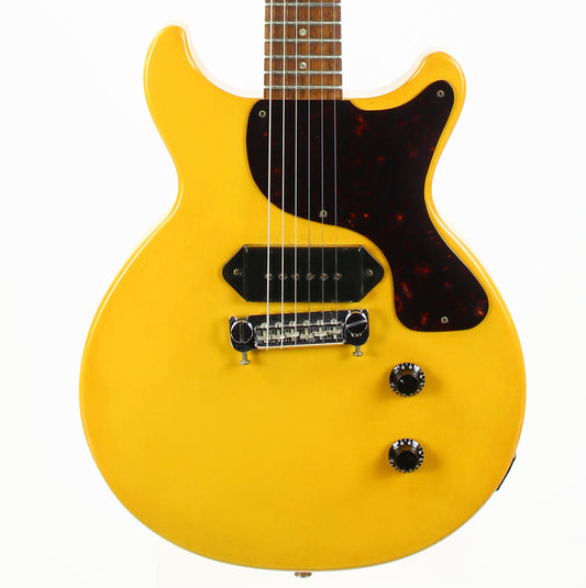 1988 Gibson Les Paul Junior TV Yellow Jr. w Original Chainsaw Case 1980s Vintage