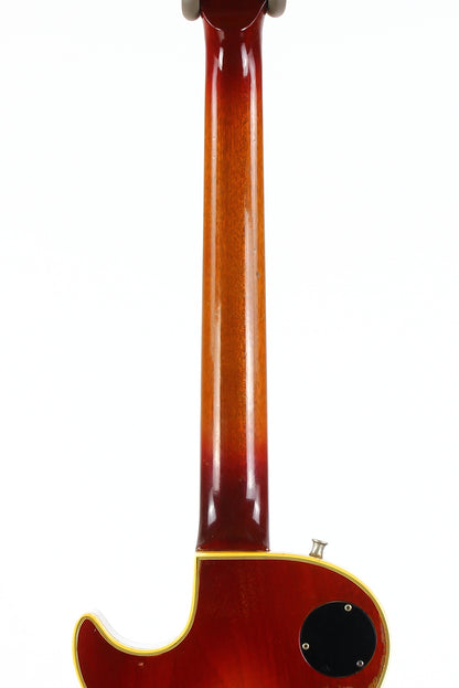 1973 Gibson Les Paul Custom Cherry Sunburst Vintage LP w Original Case Patent Sticker Humbuckers